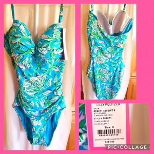 SOLD Lilly Pulitzer sz 6 Flamenco onepiece Chick Magnet NWT